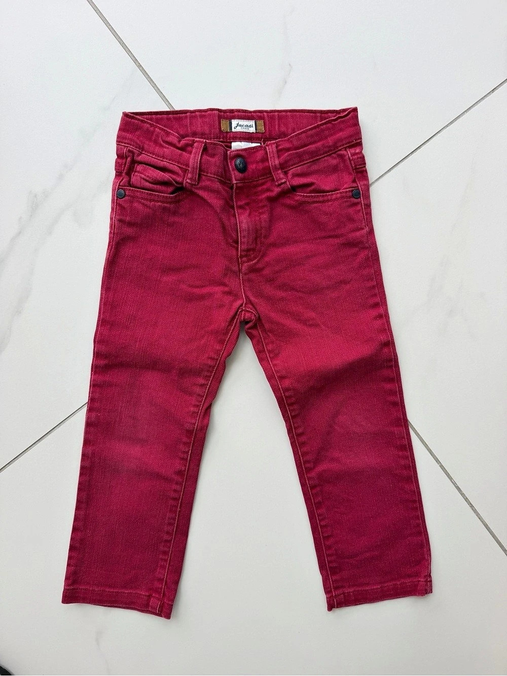 Jacadi Boys Jeans red Like New